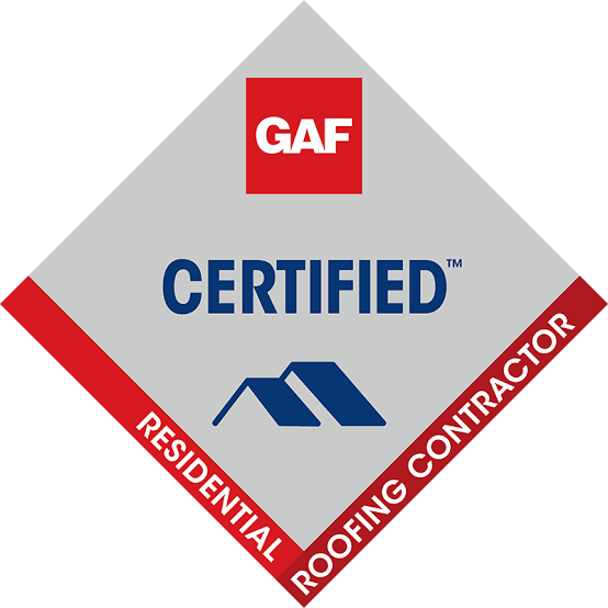 GAF Certified Residential Roofing Contractor badge